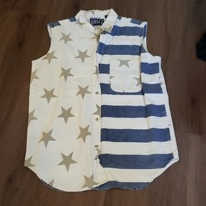 Vintage 90s sleeveless shirt
